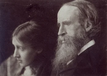 Virginia Woolf and her Father Sir Leslie Stephen, c.1903